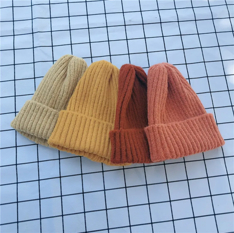 Wholesale 2022 Autumn Winter Adult Kids Matching Wool Beanie Hat