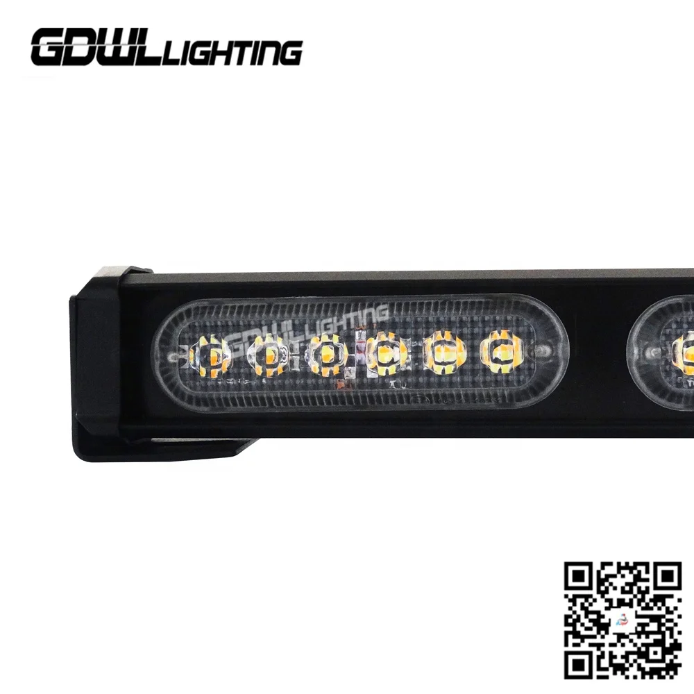 car firetruck tow truck Traffic light 30led 21.69inch police ambulance emergency hazard signalling warning amber led lightbar