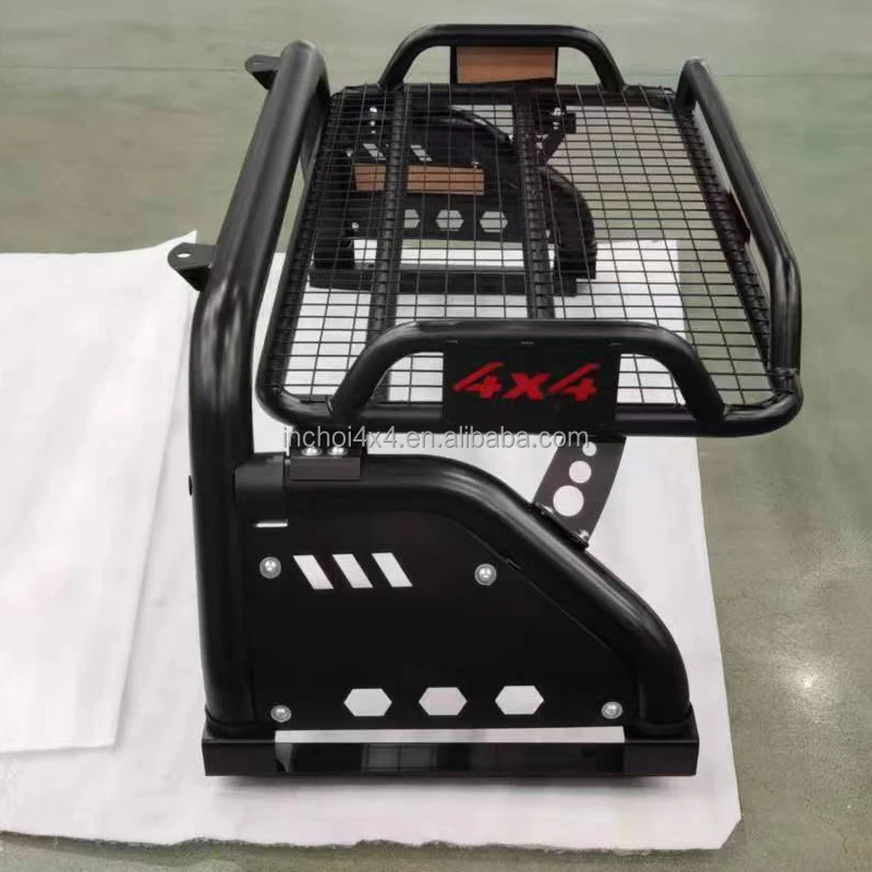 4x4 Sport Roll Bar Pickup With Roof Rack For Navara Np300 D40 D22 Mitsubishi L200