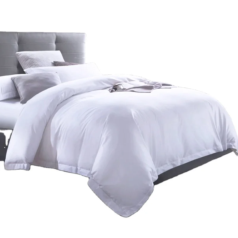 5 Star Hotel bedding set Standard Soft 100% Cotton White bed set bedding set 100 cotton hotel