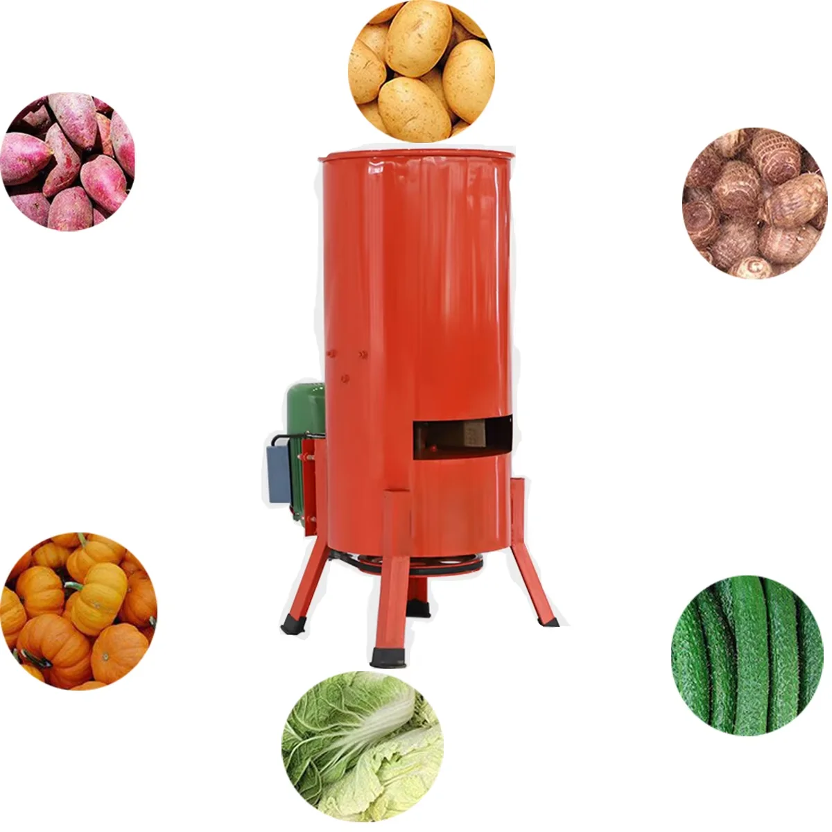 Gasoline Engine Diesel Engine Electrical Vegetable Shredder Machine Fruit and Vegetable Crusher
