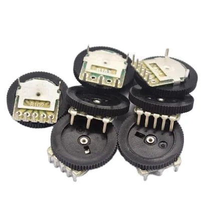 3 Pin 5 Pin Single/Double Dial Gear Potentiometer 1K 5K 10K 20K 50K 100K 200K Ohm B102 B502 B103 B203 B503 B104 B204