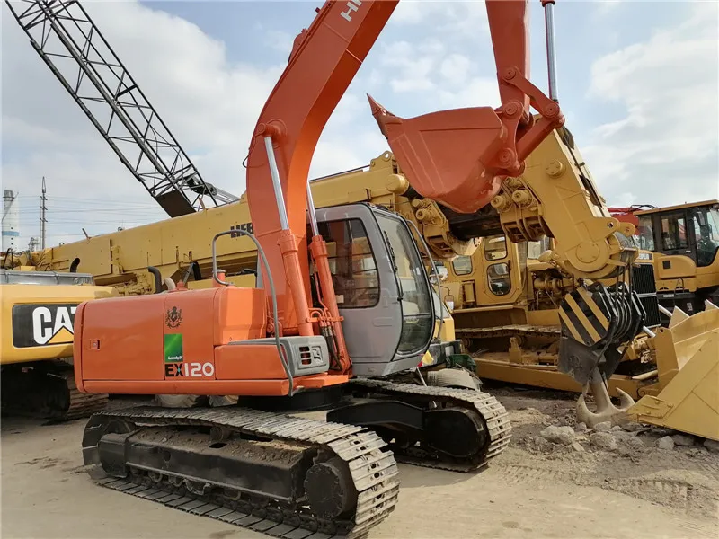 Used Crawler Hydraulic Pilot Small  Retro Excavator 3t 5t 7t 12t hitachi ex120 Mini Excavator Machine Price