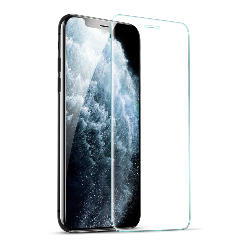 
ESR With Installation Frame For iPhone 11/11 Max/11R 5KG Hardness Strong Protective tempered glass screen protector 