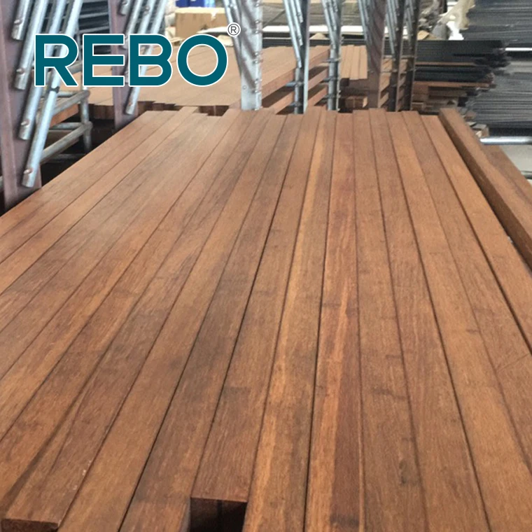 Carbonized bamboo material decking floor joist panel board