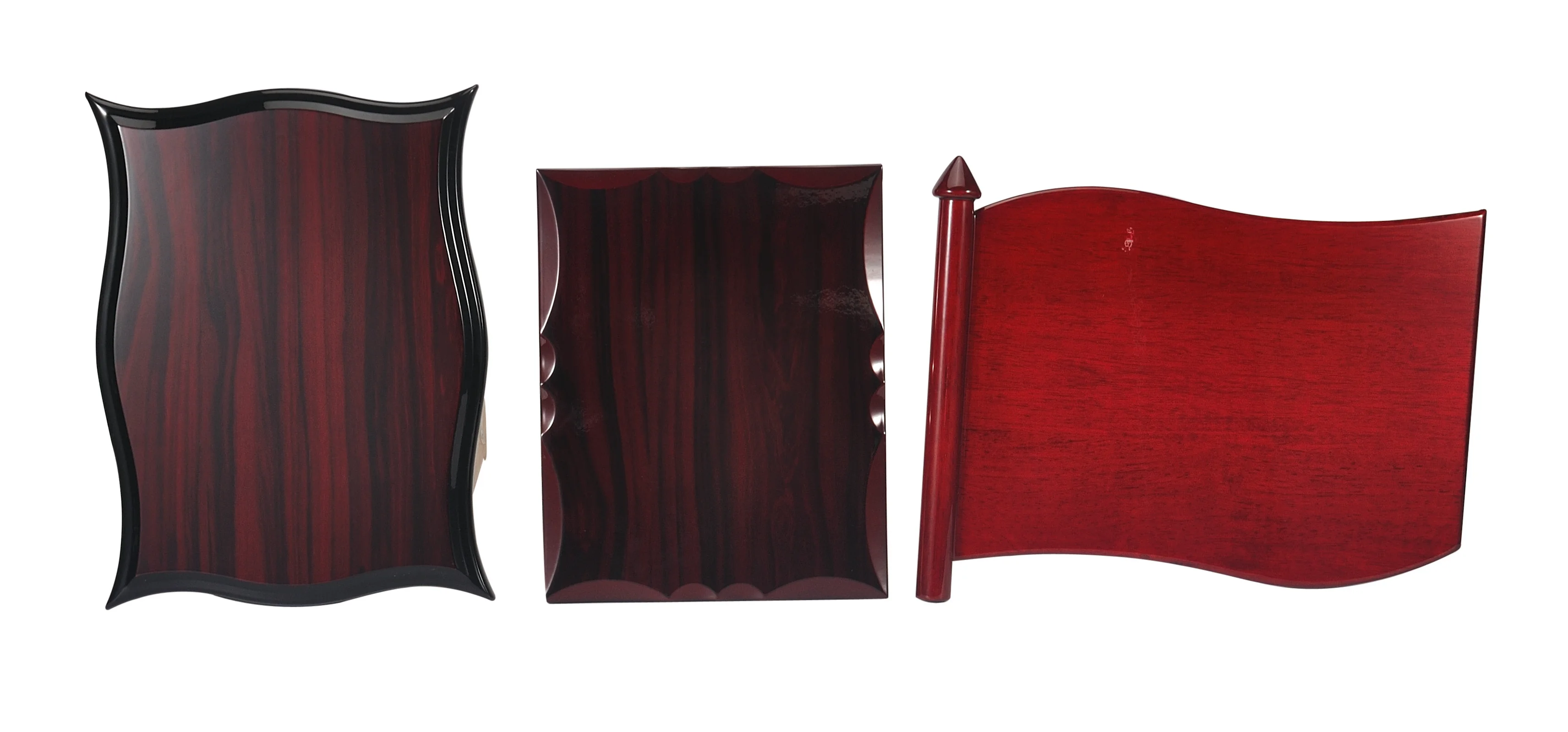 classic design Pavia solid wood award Plaque with acrylic glass