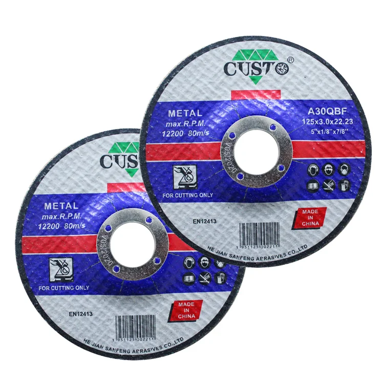 CUSTO Low Price Wholesale Abrasivo Disco De Corte Acero Cutting Wheel for Metal Grinding Wheel for Stainless Steel