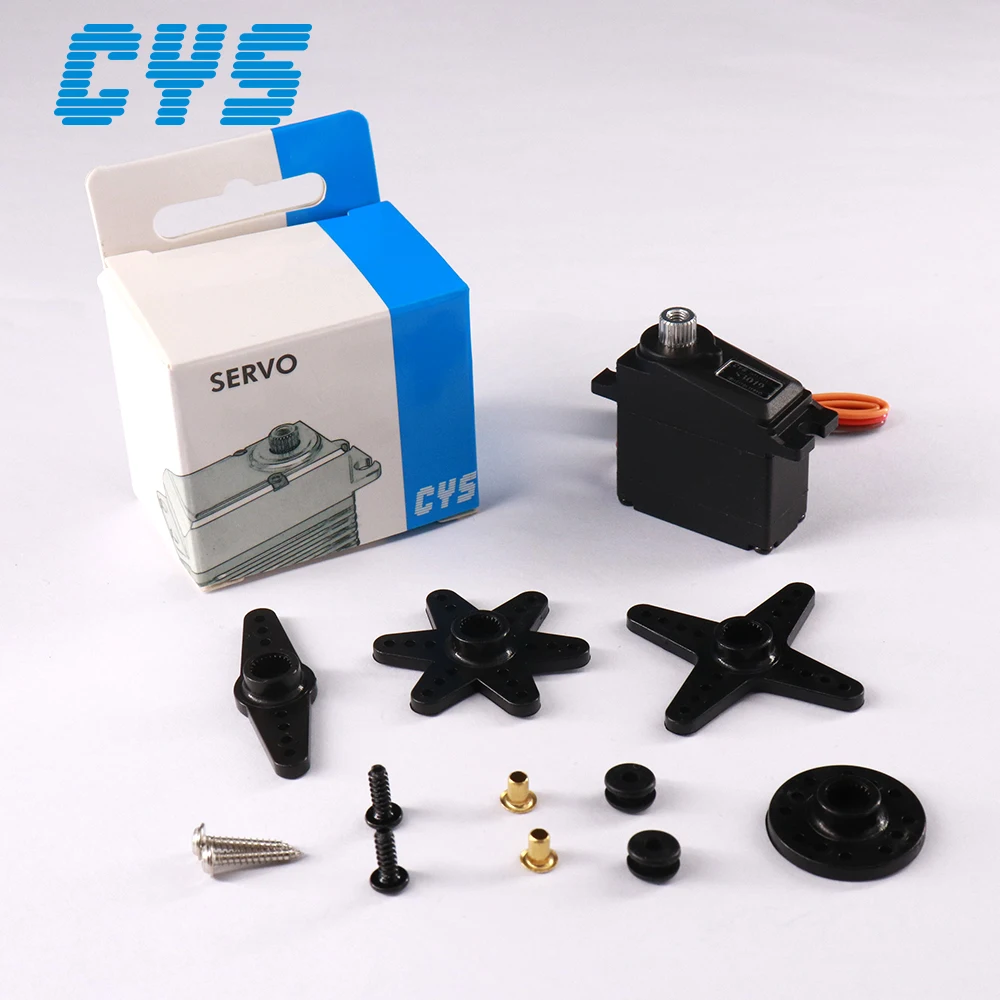  Новый 17g металлический сервопривод CYS-S3019MG для RC Самолет