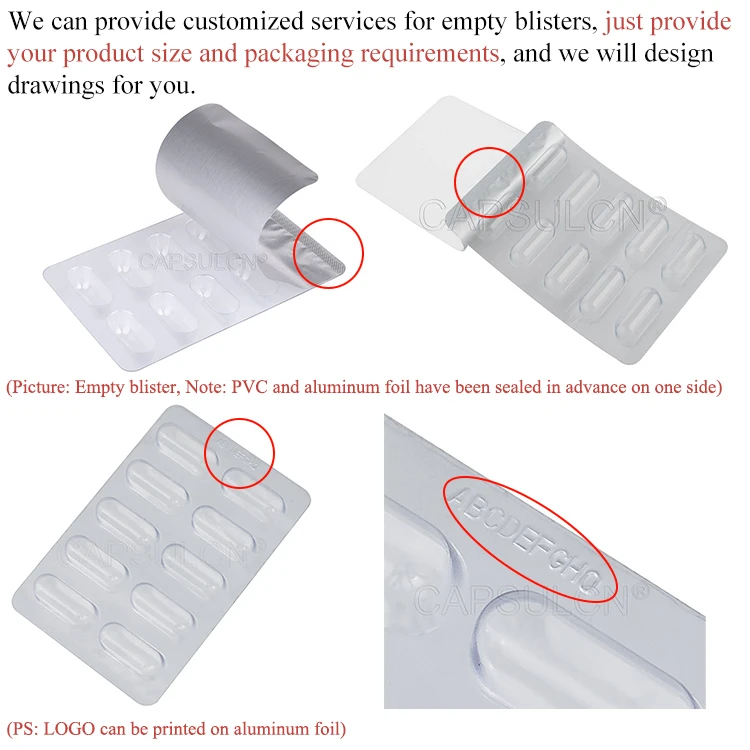 Factory Directly Sale Manual Medication Blister Packaging Blister Sheet Packing Capsule Tablet Pill