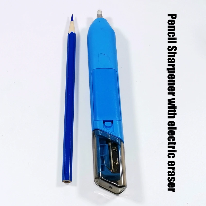 Художественные принадлежности, точилка для карандашей с электрическим ластиком для детей