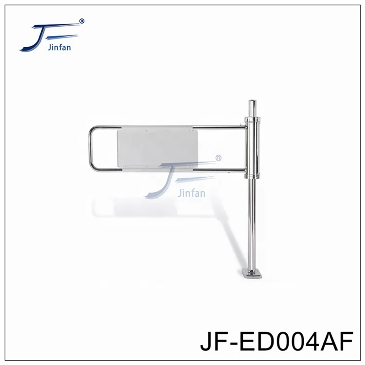 stainless steel supermarket Flap Barrier Gate For Entrance And Exit