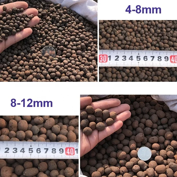 Expanded Clay Pebbles Ball Leca Pebble
