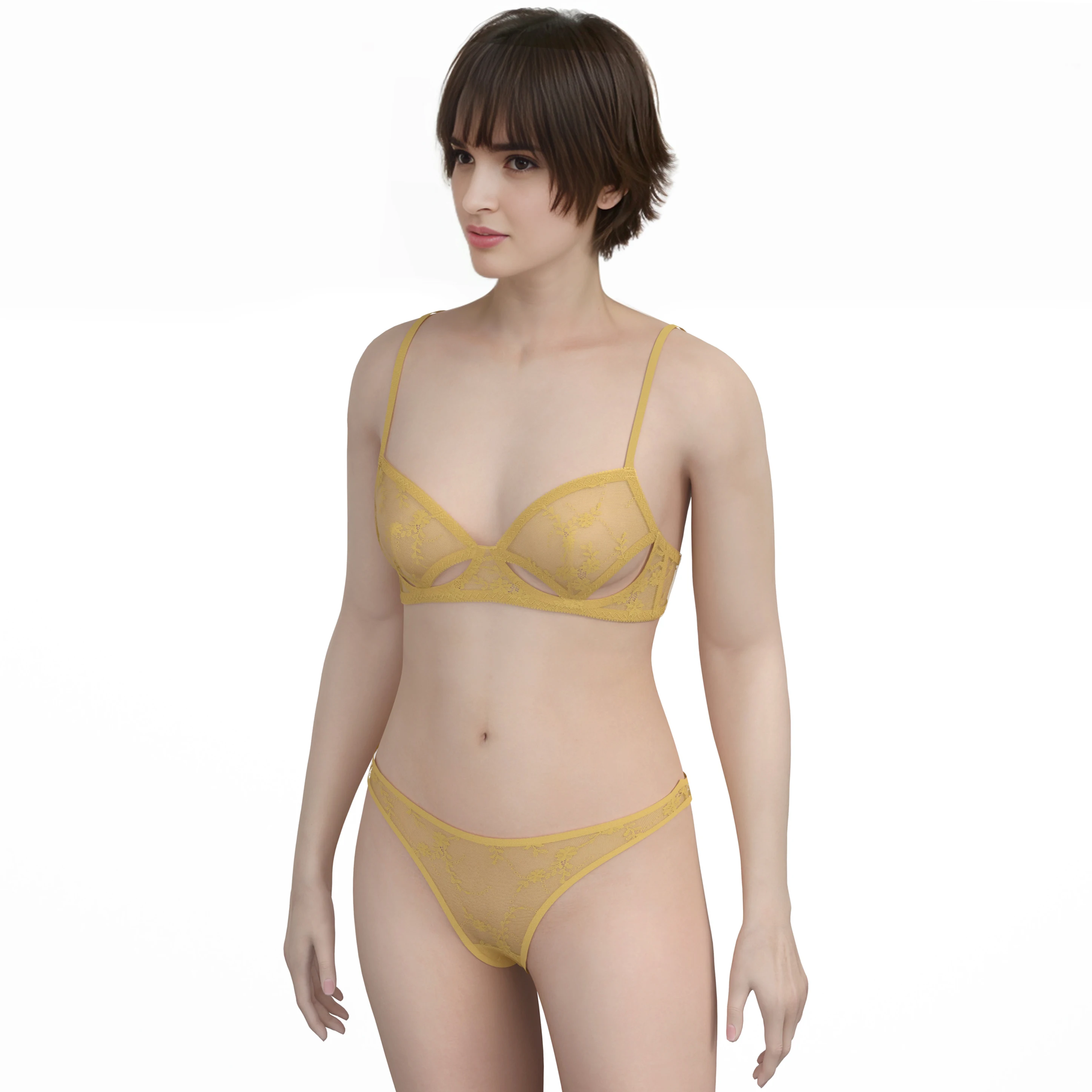 Sexy Hot G-srting Panties and Bra Set Wholesale Lingerie Bra and Panties Sets