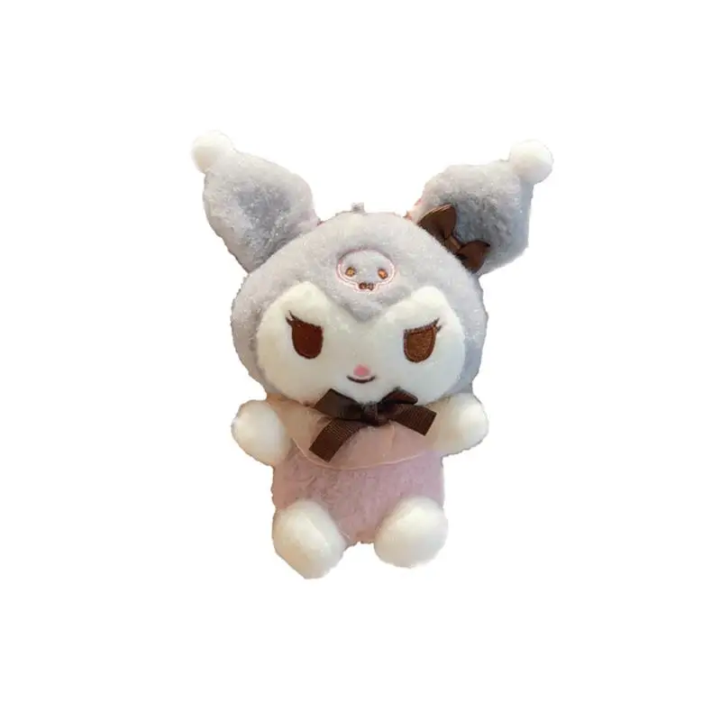 Wholesale Cartoon Plush Bear Melody Kuromi keychain Pendant Cute Doll Hellos kitty Sanrios Keychain