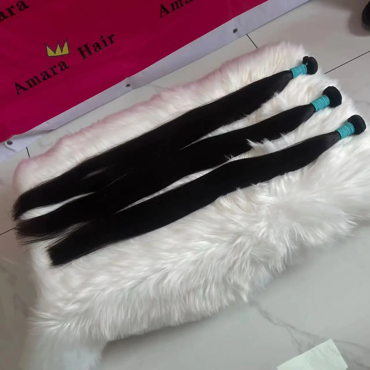 Amara hot selling 15a grade human hair bundles hair bundles and raw indian hair bundles from india in stock