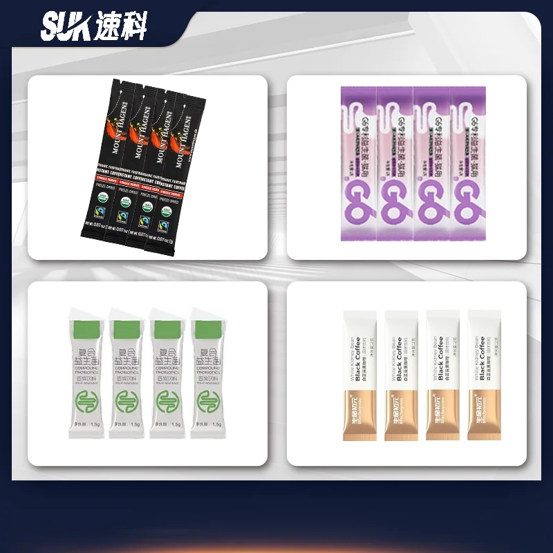 Multi Lanes4/6/8/10 Lanes Dietary Supplement Marine Collagen Powder Sport Protein Powder Whey Protein Powder Packing Machine