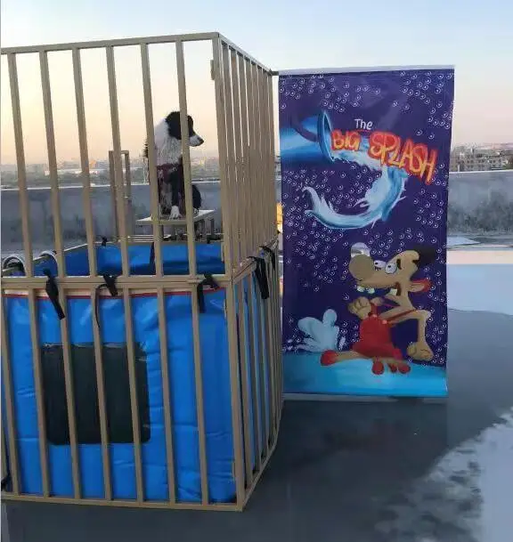 Hot Selling Cheap Inflatable dunk tank Splash Game for Sale dunk tank Water Game