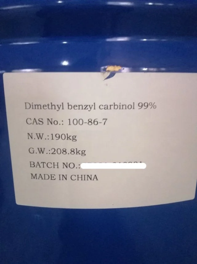 Floral fragrance DMBC Dimethyl benzyl carbinol cas no 100-86-7