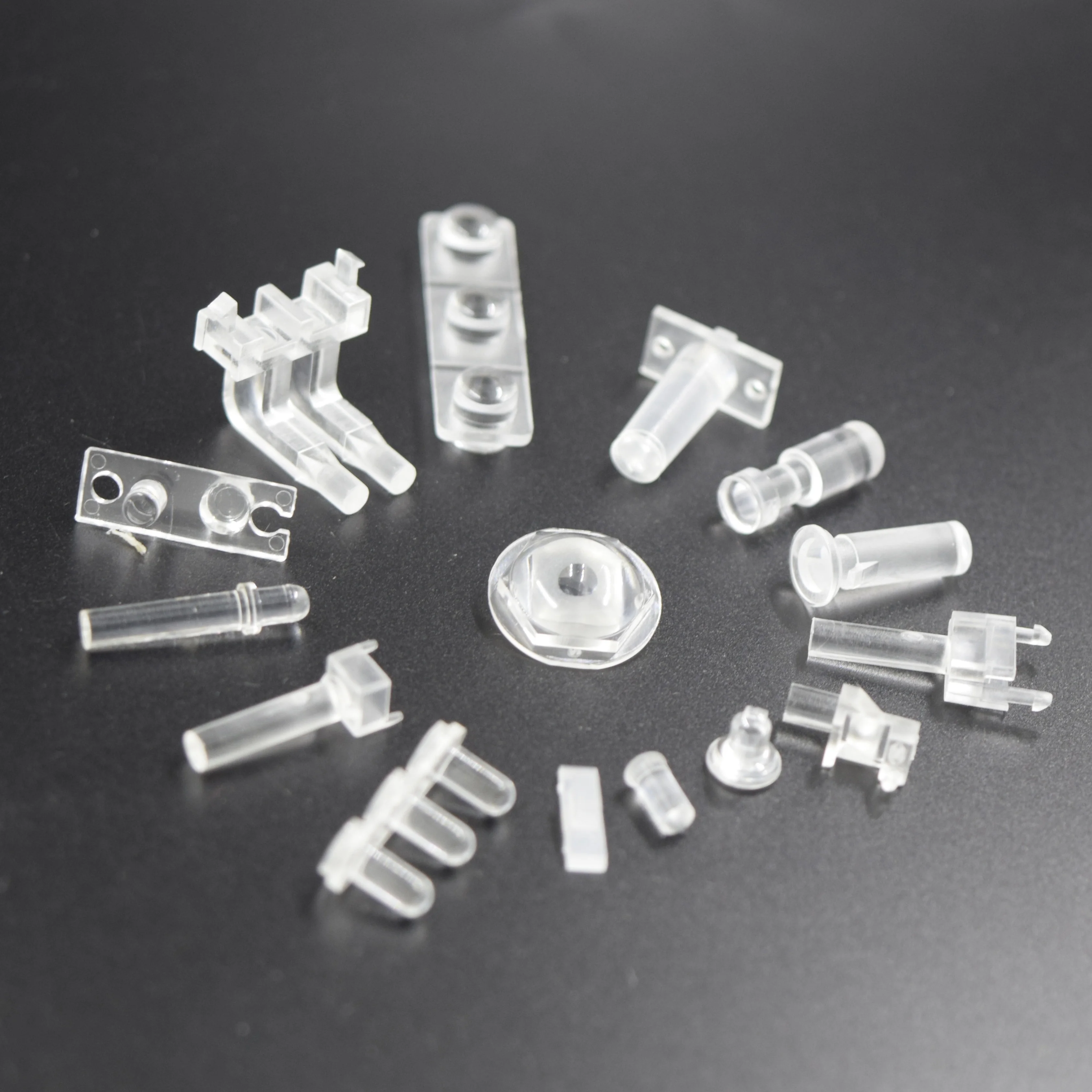 Transparent PC Material LED Light Guide Pipe