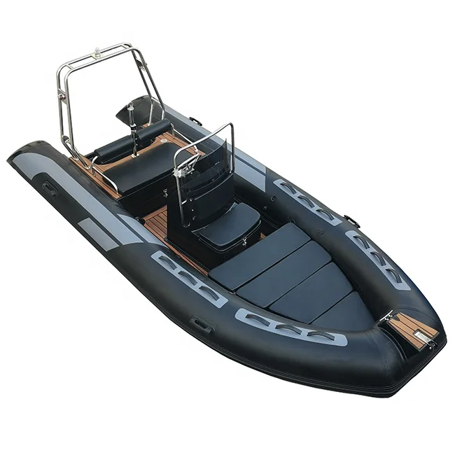 Высококачественный 16-футовый RIB480 Полужесткий корпус из стекловолокна орка гипалон/надувные рыболовные лодки ПВХ