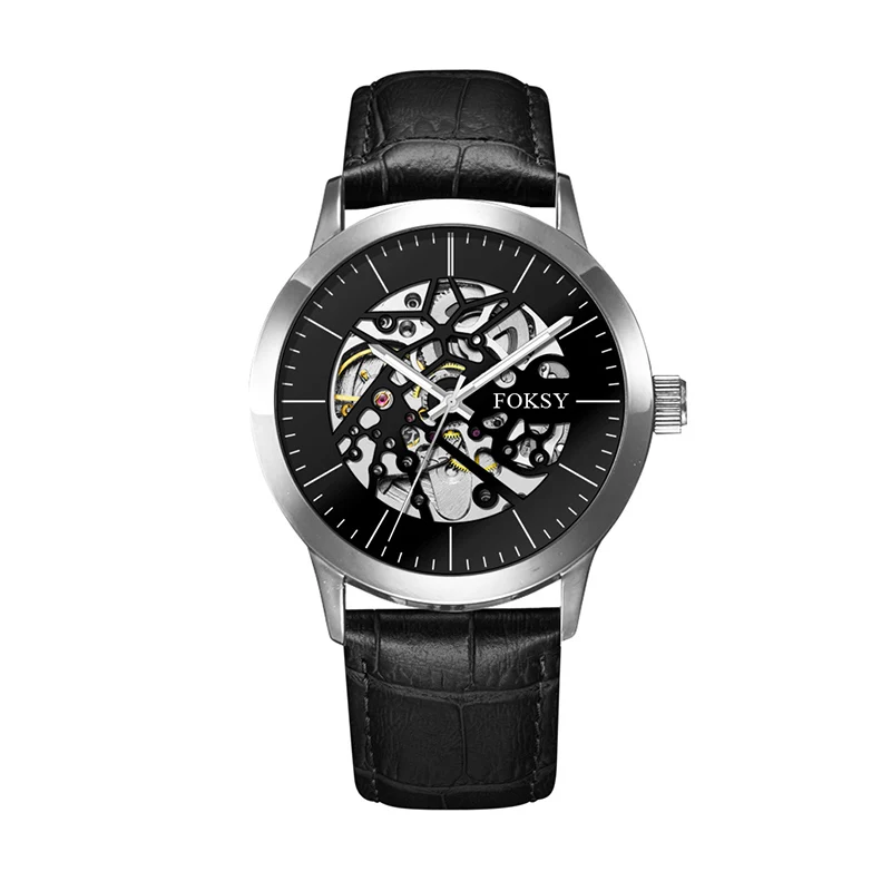 Hot Sale Automatic men simple watch Luxury OEM  Private Label Mesh Band Luxury Watch