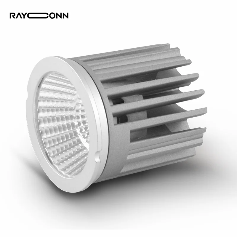 8w 9w 11w Die-casting aluminum switchable MR16 reflector optional lens recessed led downlight interchangeable module led ceiling