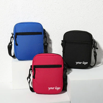 fashion college polyester mini shoulder bag girls popular sling bag small message bag