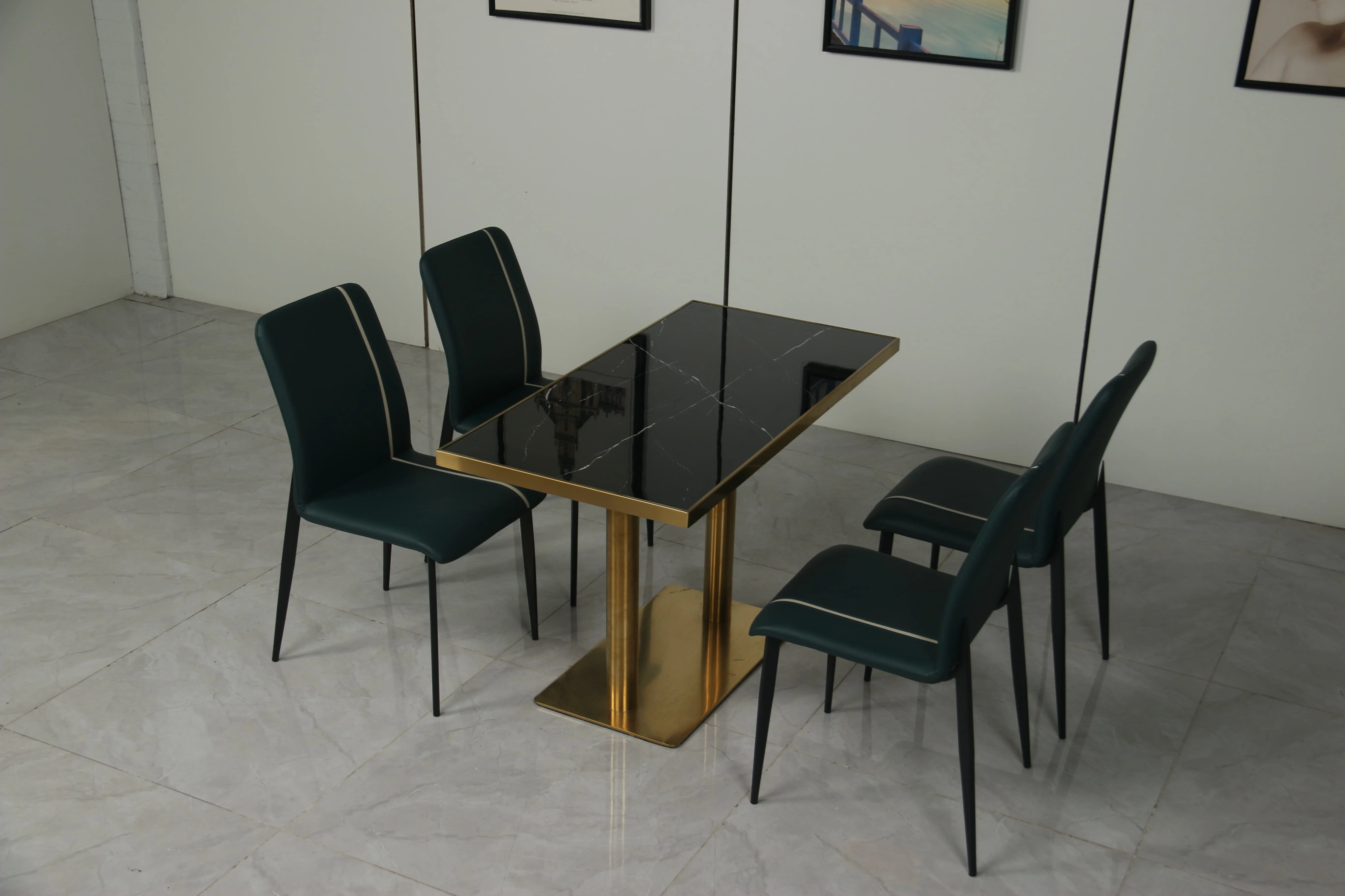 Commercial Chinese restaurant furniture U L shape sillas restaurant booth seating metal coffee shop