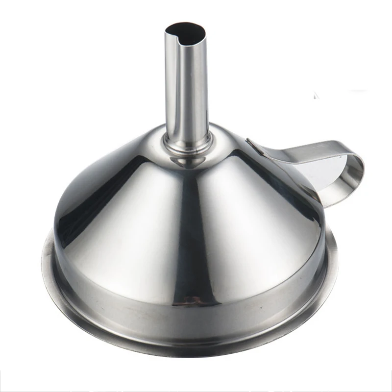 Stainless steel ladle soy sauce distiller Home wine container Wine measuring funnel