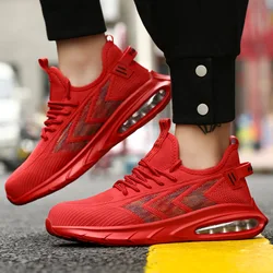 Diansen Low-cut Fly-woven Mesh Breathable Non-slip Wear-resistant Comfortable Shockproof PU Bottom Work Safety Shoes