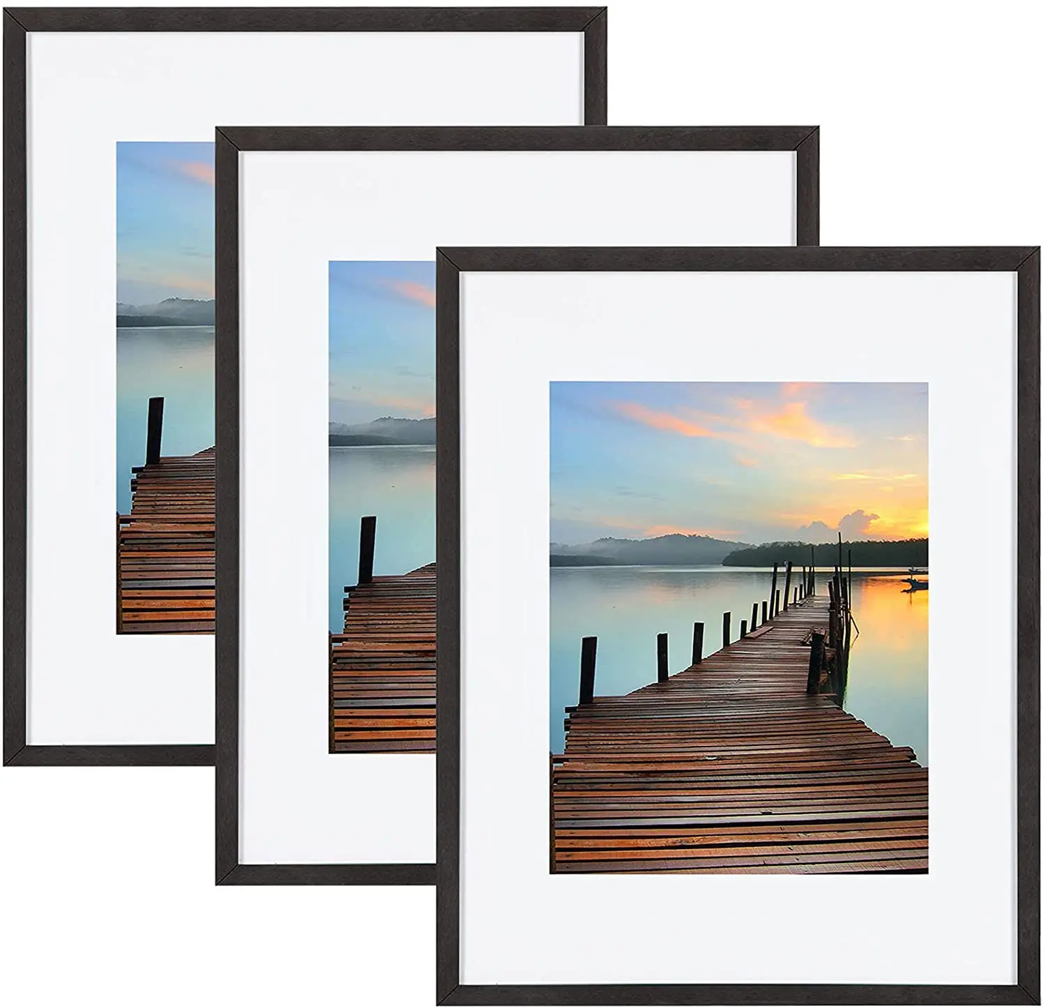 Hot Selling Wooden Decoration Wall Hanging Wooden Family Picture Family Photo Frames For Home Decor