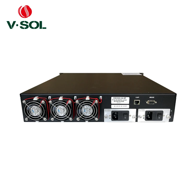 
High Power GPON Fiber 16 ports 1550nm CATV WDM EDFA optical Amplifier price 