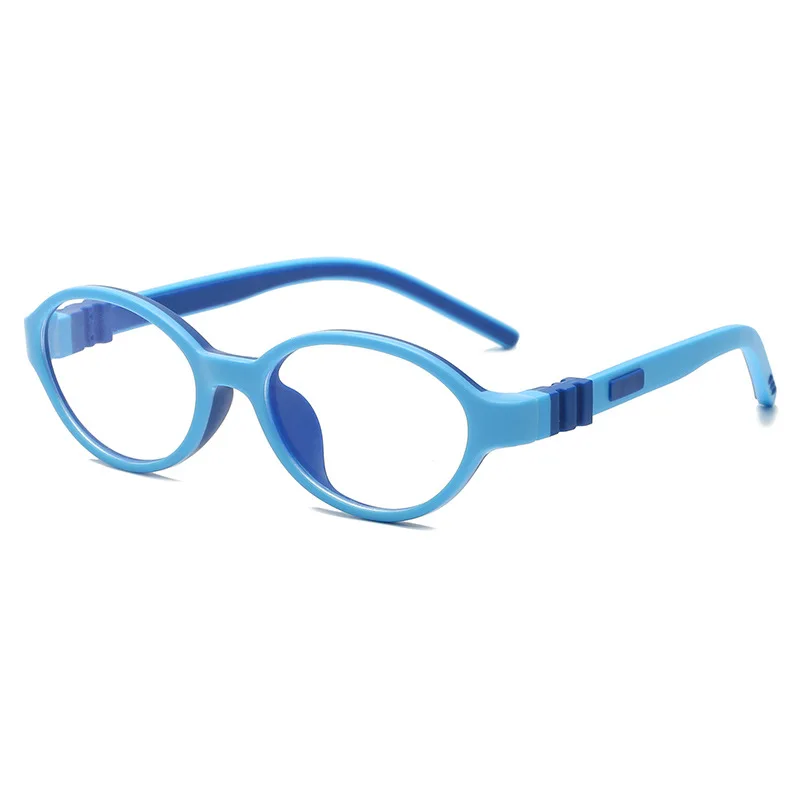 Detachable Design Children Eyewear Silicone Flexible TR90 Frame Blue Light Blocking Computer Glasses
