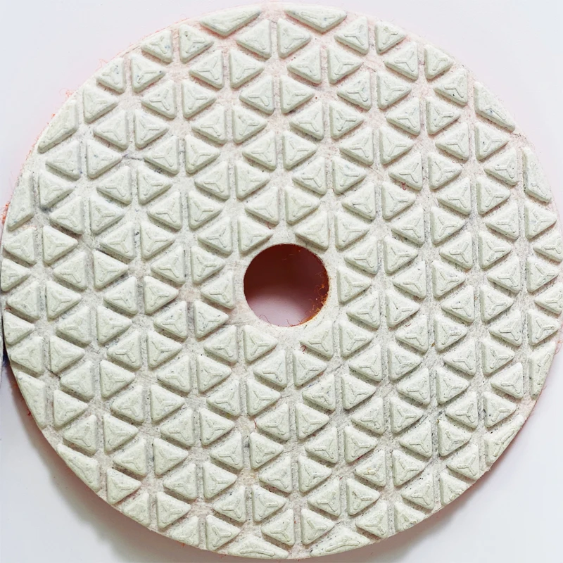 4inch 100mm Flex Polishing Pads for Granite Marble Quartz Stone Concrete Natural Black Yellow Green White Diamond Blue Dark OEM
