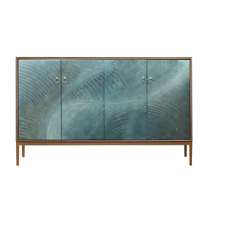 Light Luxury Shoe Cabinet Doorway Entrance Partition Home Paint Modern Minimalist Hallway Cabinet