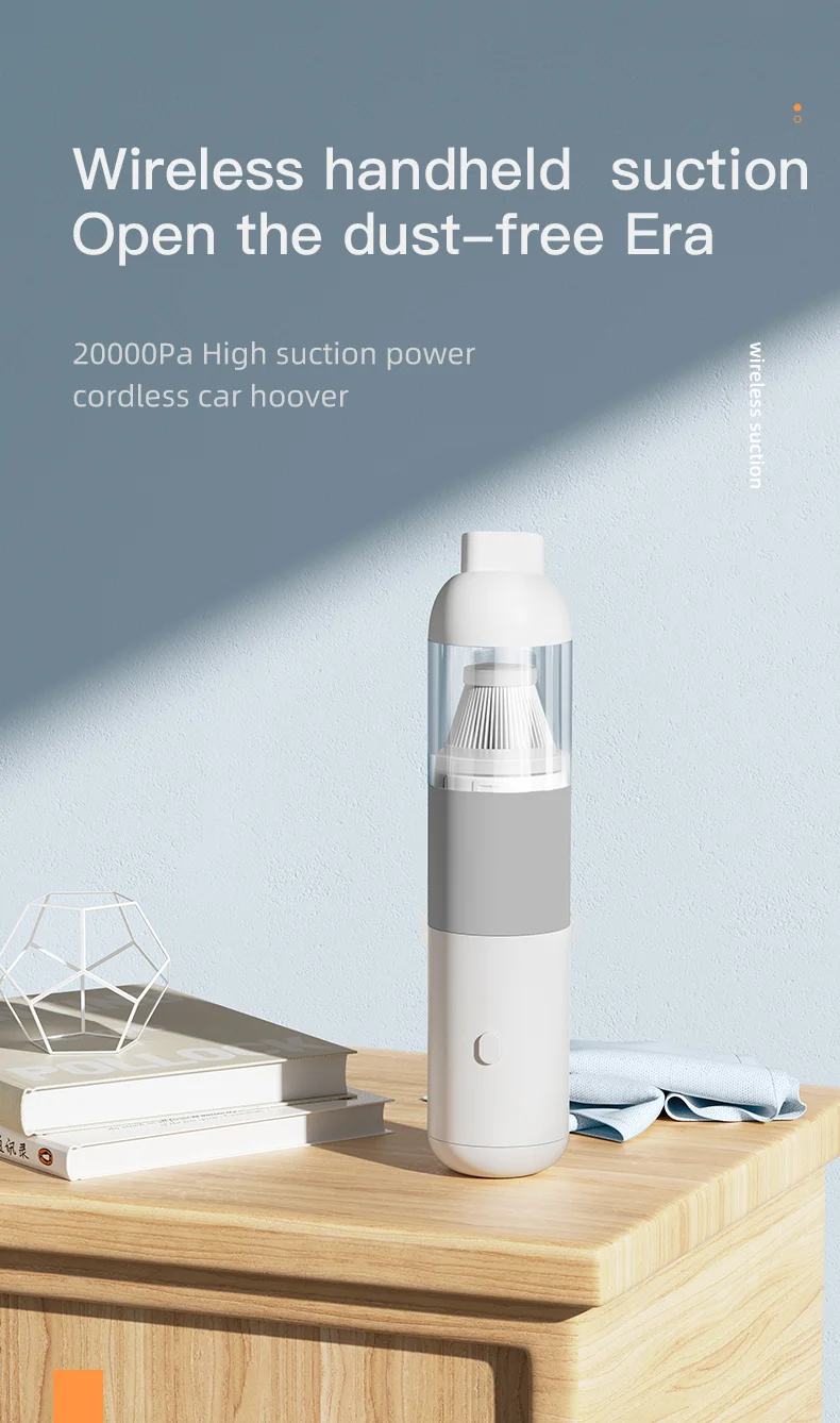 Hot Multiple Uses Wash Filter Dust Small Lightweight Wireless Car Vacuum Cleaner