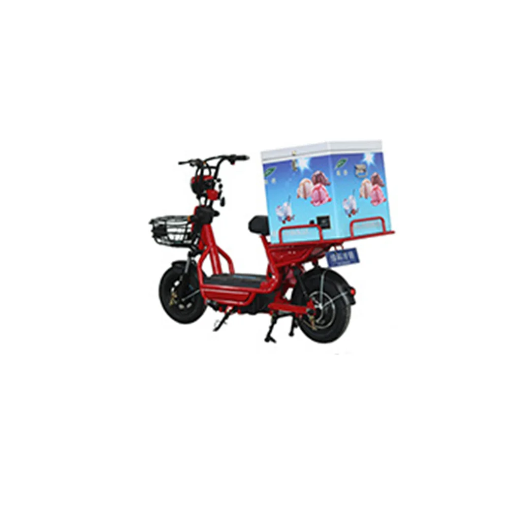 
High Quality Cheap Pedal Assist Electric Ice Cream Vending Bike for Sale 