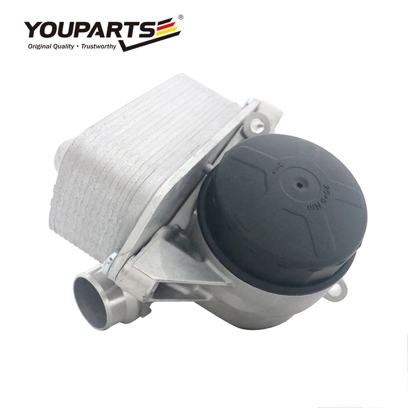 Youparts Car Spare Parts Oil Filter Cover Engine Oil Filter Housing For BMW OEM 11428637812