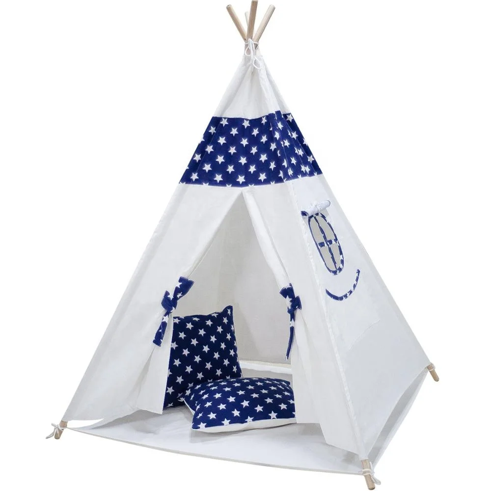 OEM Teepee tent for kids wholesale teepee tent dropshipping wood frame teepee house