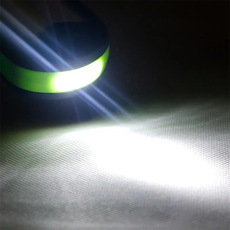 2 In 1 Pocket Light Mini Cob LED Work Lamp,Compact Working Light with Magnetic Back & Foldable Hook