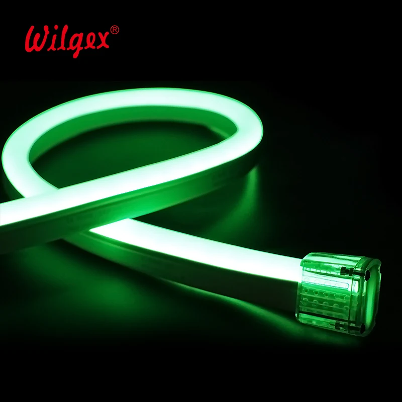 LED Grow Lights IP68 Strip 24V 110V 220V Lamps Home Decor Top Selling Products 2021 Flexible 15x26mm Green Neon Lights -20 - 60
