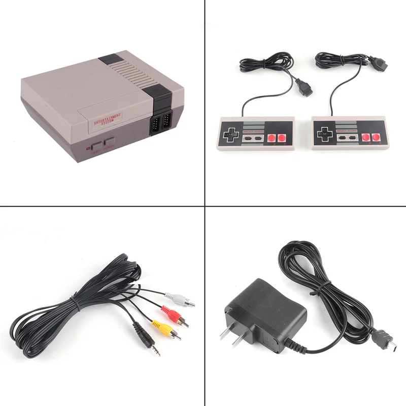 Классическая игровая консоль 620 встроенные игр для игровой консоли NES с Av выходом 2 игры