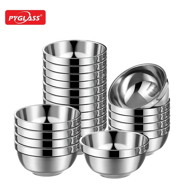 Prep & Food Storage stainless steel Mixing Bowl Set with BPA-Free lids, Space-Saving Nesting Bowls