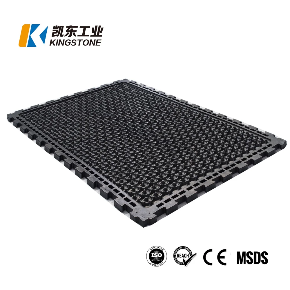 Odorless Flooring Rubber Stable Mat for Cow Dairy Farm 30mm