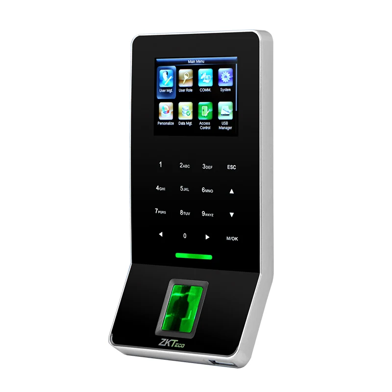 zkteco Office employee facial attendance machine, shop community fingerprint password access control all-in-one machine