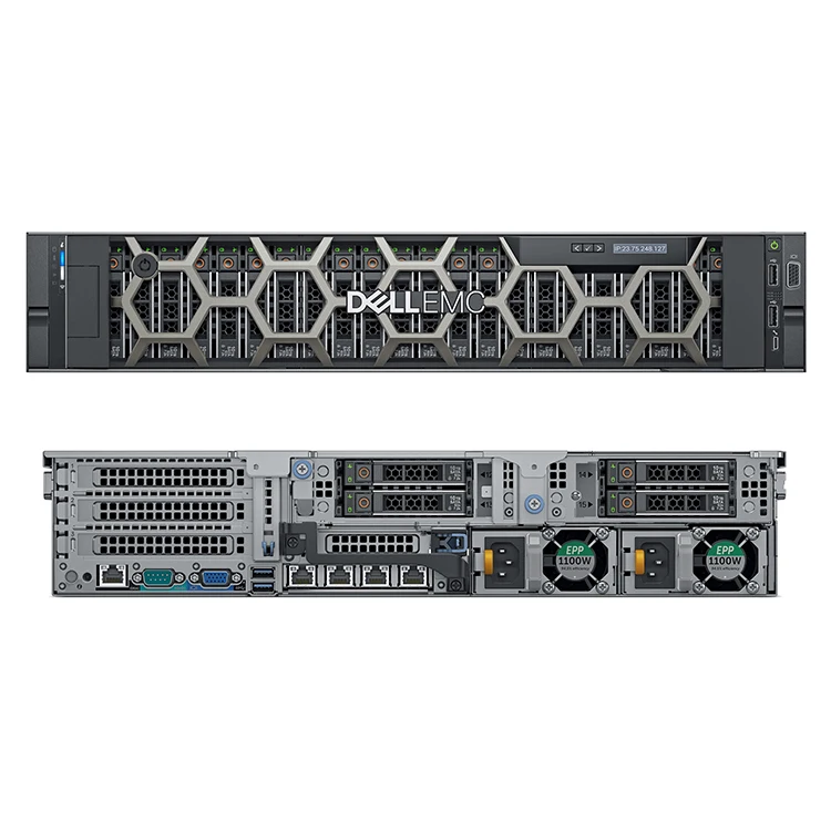 Высококачественный сервер 2u Dells Emc цена R740xd R740xd2 1u б/у системы R750 R750xs Poweredge R740 Xd