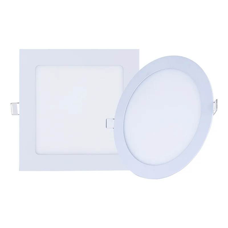 New Recessed Ultra-thin Anti-glare Led Ceiling Panel Light Flat Led Panel Lamp Price For Home Shopping Indoor