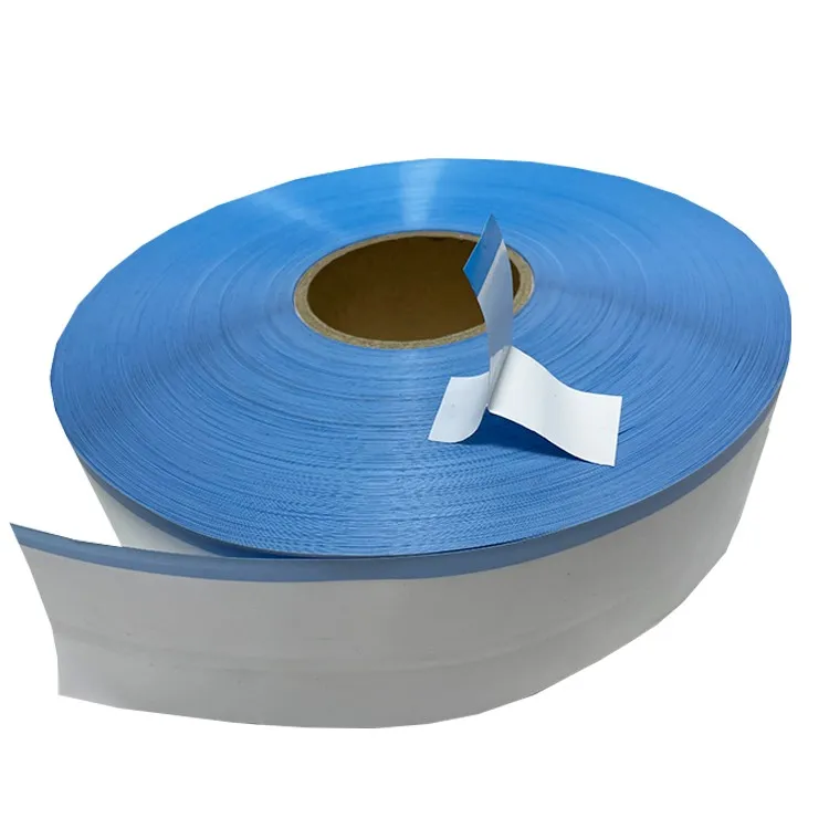 PP tape Baby Diaper Raw Materials Non-woven Hook Tape  PP Closure S cut Double Diaper Side Adhesive Tape