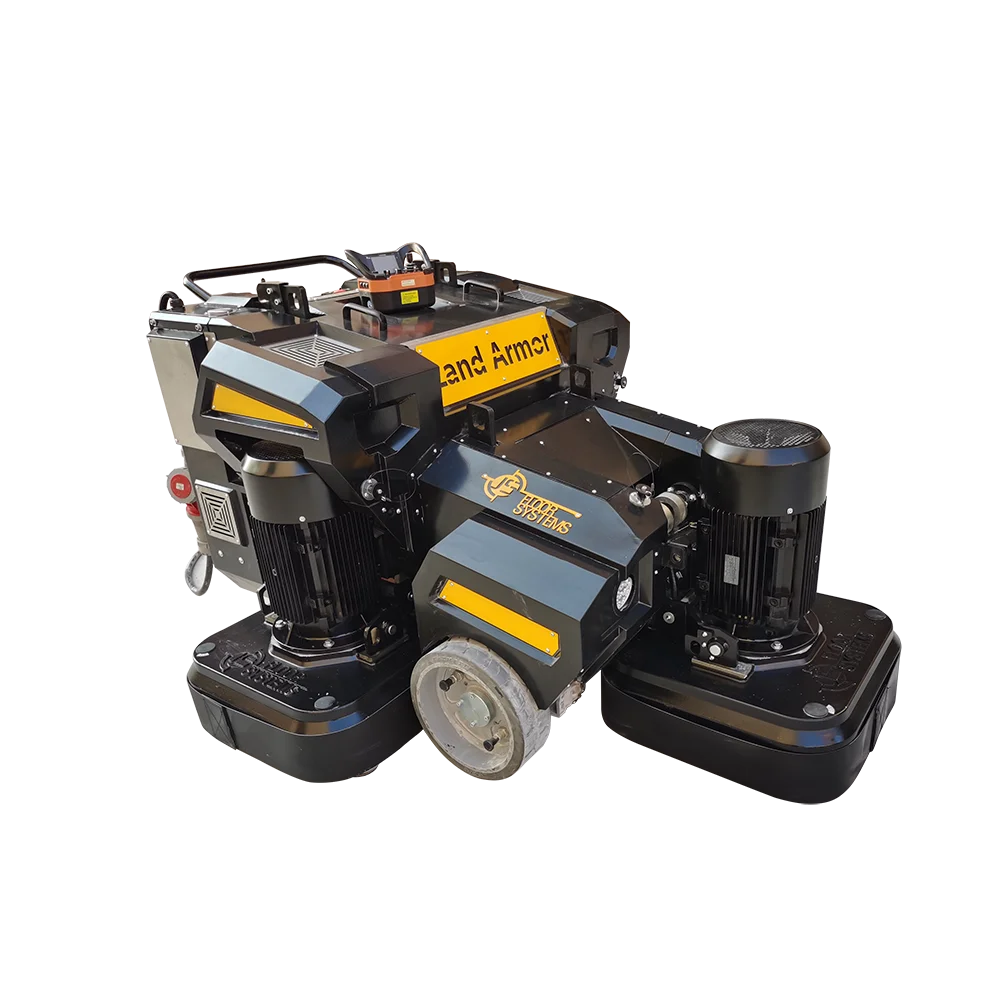 Land Armor remote control big driving concrete grinder floor polishing machine JS Floor Systems