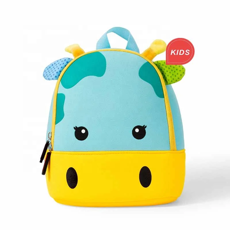 new 3D animal shape girls boys backpack school bags kids lovely cartoon waterproof school bag